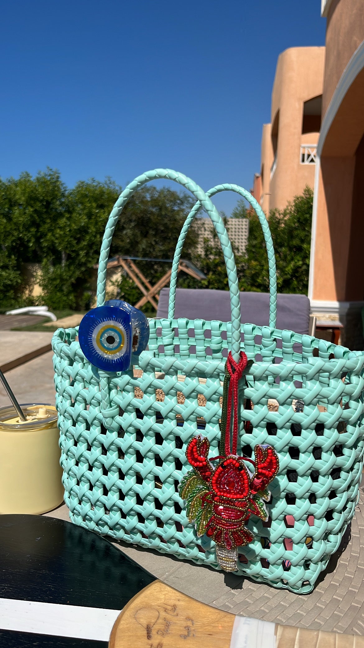 Lobster Beaded Charm
