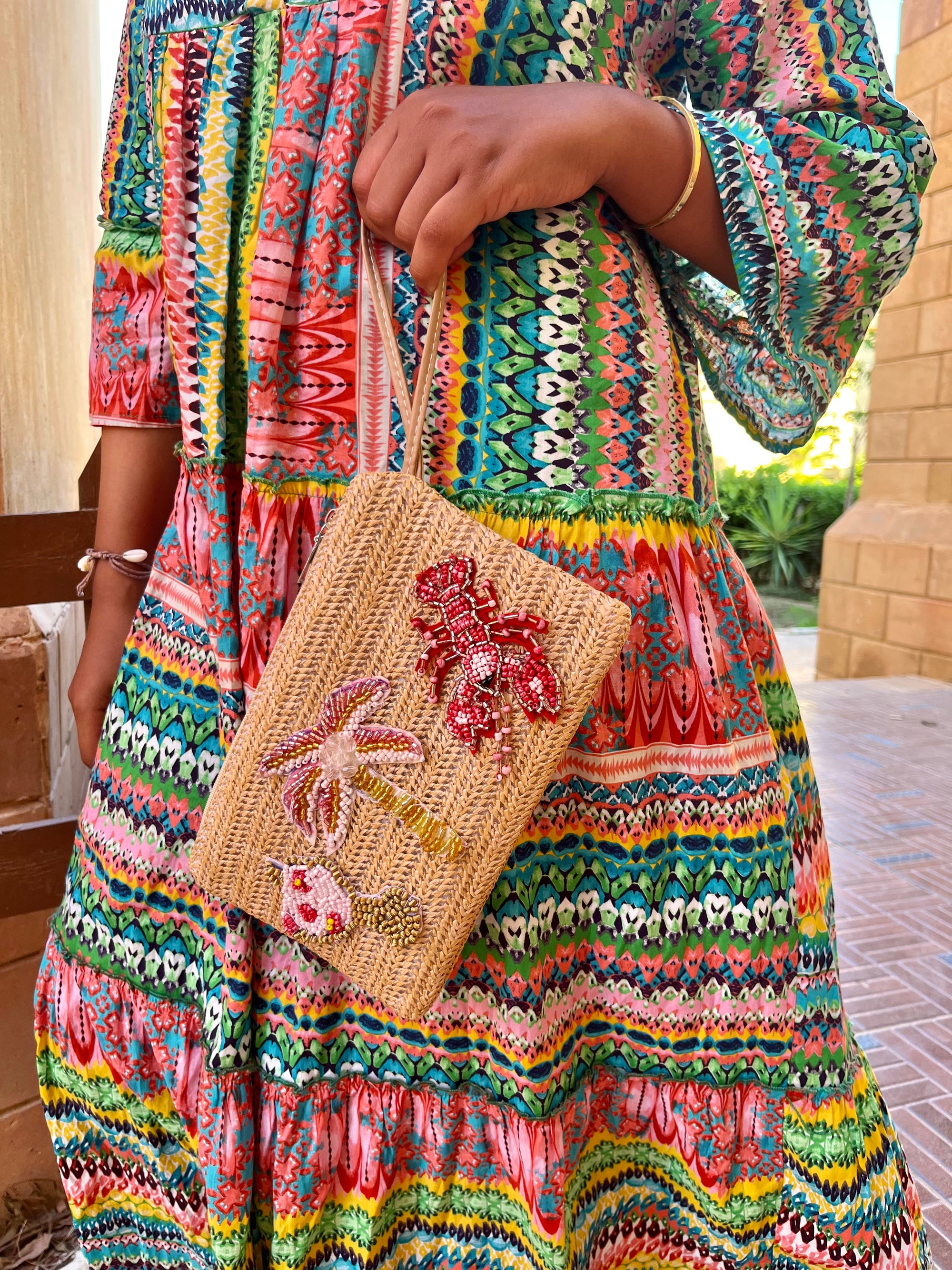 Pink Sands Clutch